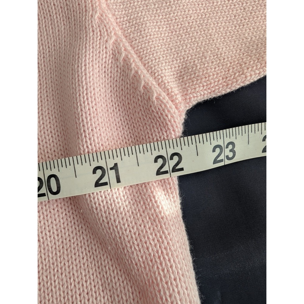 FADEDROSE Sweater Womens S Pink Knit Crewneck Long Sleeve 87 Graphic Pullover - Picture 5 of 6